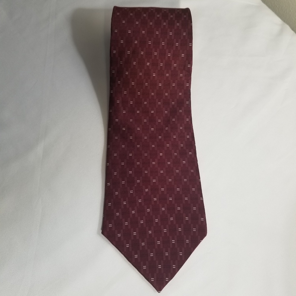 ARROW 100% Silk Tie-Men's RED